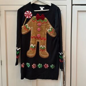 Holiday candy 🦯 🍭 cane sweater perfect for a party 🎉 isela adult size medium